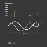 Astra Chandelier – Black White Gold Chrome Finish Options