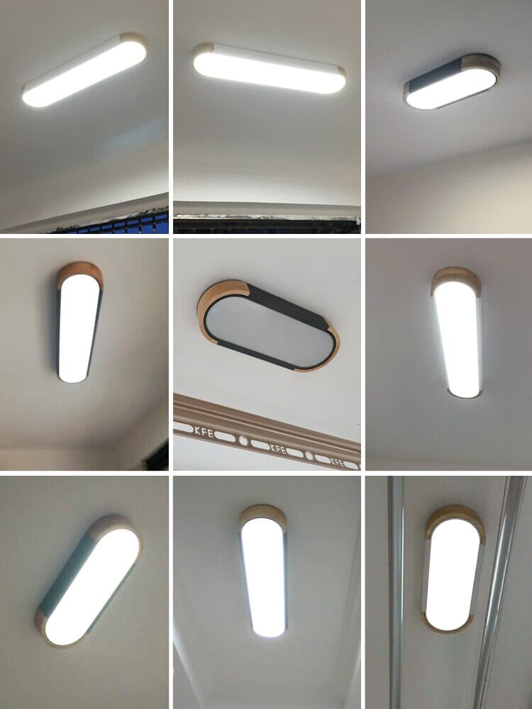 Wood Ceiling Light Timeless Warm Glow Design