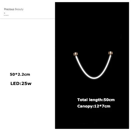 Gold Chrome Ceiling Light Postmodern Style Accent - OpalDwell