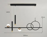 NovaLume LED Hanging Lamp – Modern Clean Design