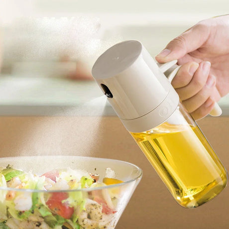 AureaMist Glass Oil Sprayer fine mist nozzle close-up - OpalDwell