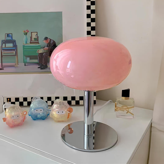 Glass Table Lamp - Durable Construction Detail