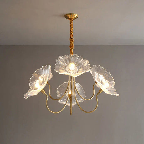 polished chrome finish chandelier for dining room