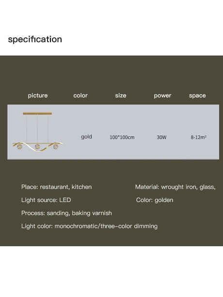 Marcelli Spiral Chandelier - Additional View 2