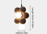 Lynden Chandelier - Cord Pendant Installation Detail