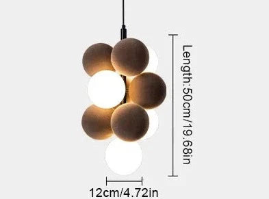 Lynden Chandelier - Cord Pendant Installation Detail