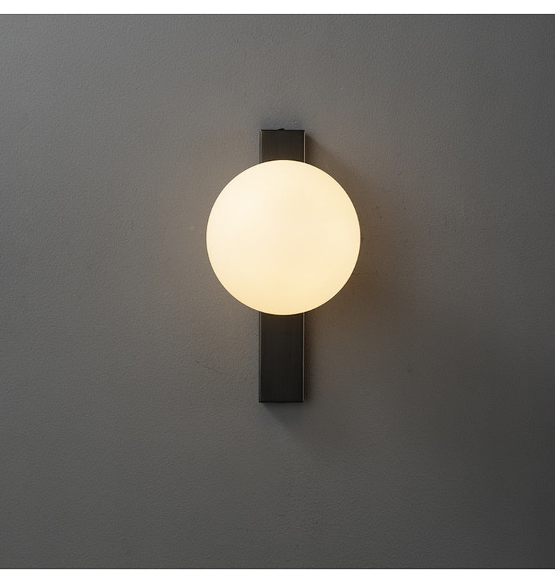 Nordic Wall Light Installed in Corridor