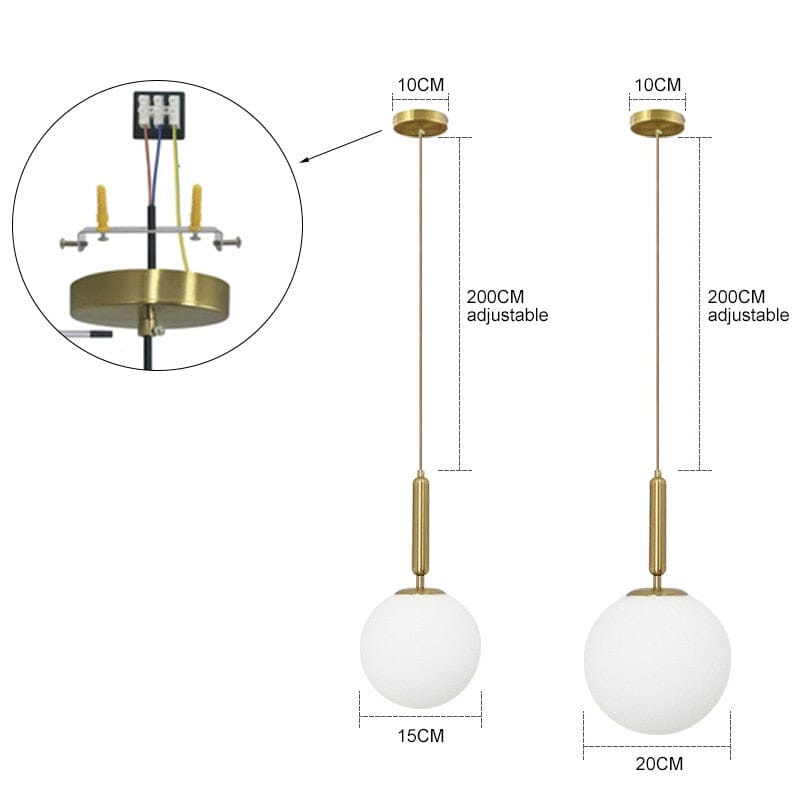 Aluminum pendant light hospitality lighting setup