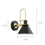 Iron wall sconce shown in a living room