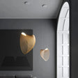 Marino minimalist wooden pendant lamp for staircases and kitchens