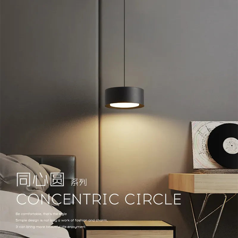 Bedroom pendant fixture
