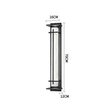 Soraya Steel Outdoor Wall Lamp Design