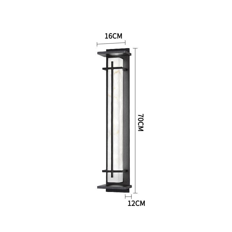 Soraya Steel Outdoor Wall Lamp Design
