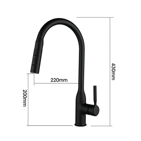 Sleek stainless steel faucet for modern kitchens