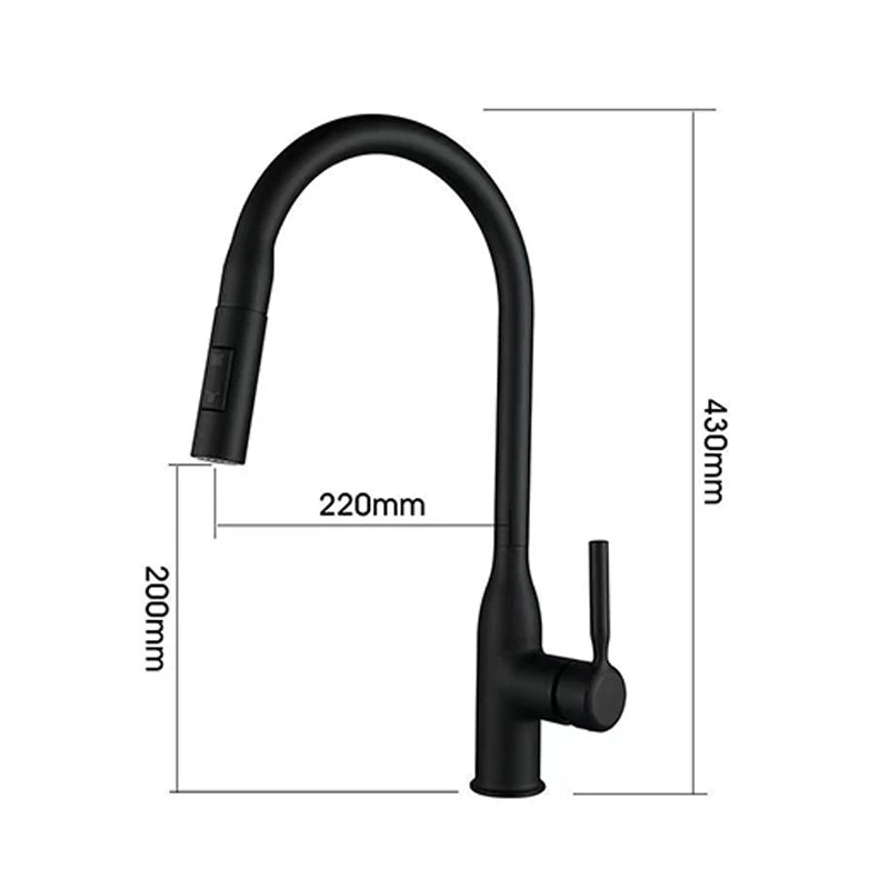Sleek stainless steel faucet for modern kitchens