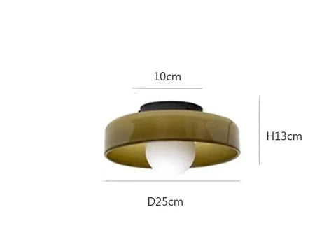 Wall lamp illuminating living room wall