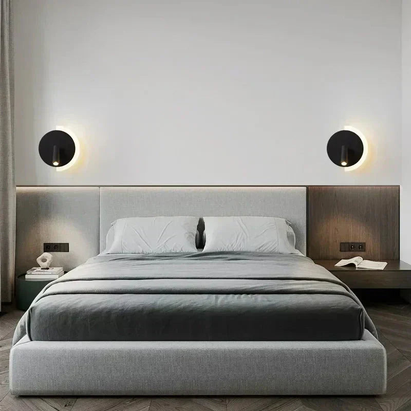 LED wall lamp for minimalist interiors