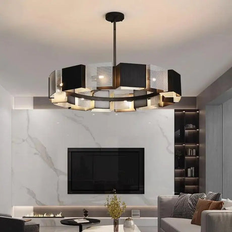 Mariselle Retro Chandelier for Living Room