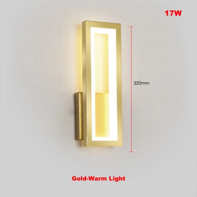 Modern wall lamp for corridor decor
