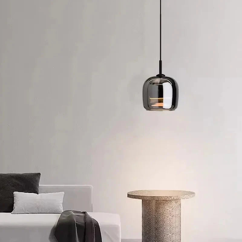 Nordic Glass LED Pendant Light for Dining Room