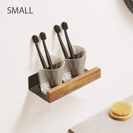 Bathroom wall shelf for contemporary home interiors
