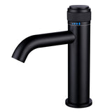 Single-handle bathroom mixer faucet - brass construction