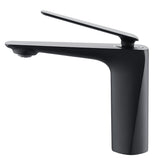Brass vessel faucet installed in a bathroom setting