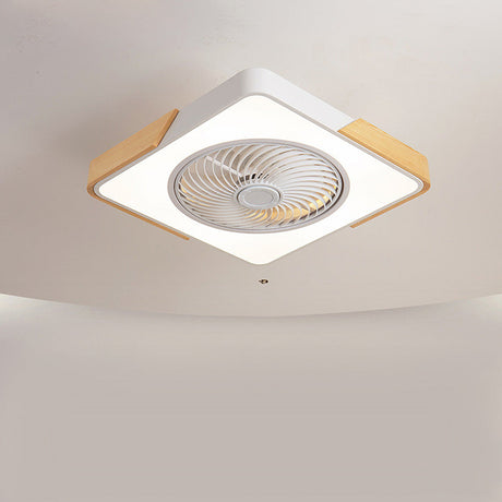 Boreal Timber Fan Iron Body Contemporary Design - OpalDwell