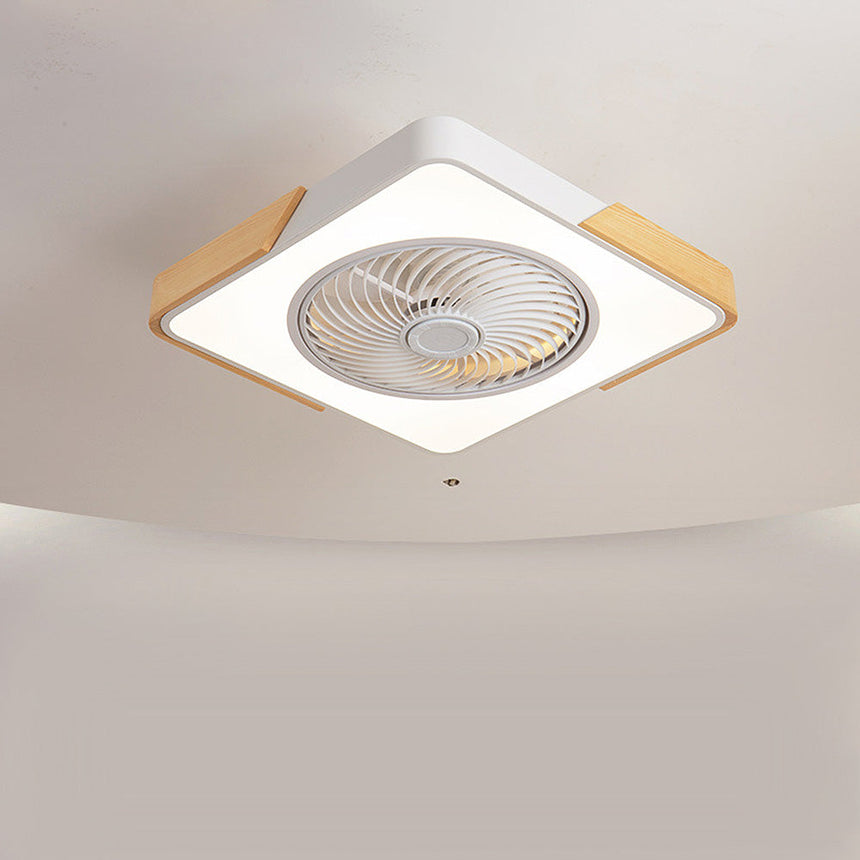 Boreal Timber Fan Iron Body Contemporary Design - OpalDwell