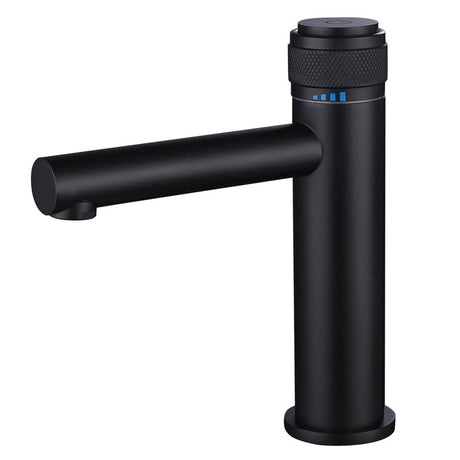Single-handle bathroom mixer faucet with easy installation design - brass construction