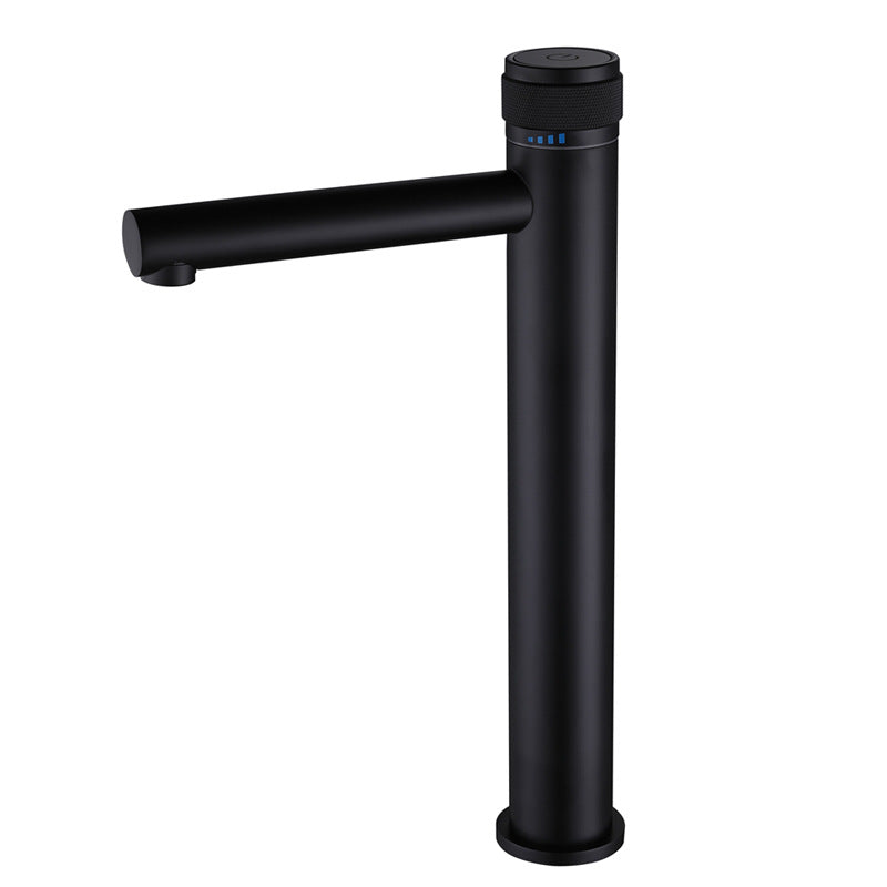 Single-handle bathroom mixer faucet - hot and cold water control