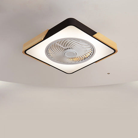 Boreal Timber Ceiling Fan LED Adjustable Brightness - OpalDwell