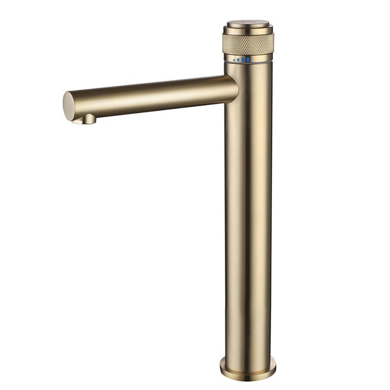 Single-handle bathroom mixer faucet for modern bathroom decor - anti-limescale aerator