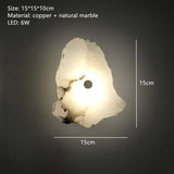 Wall Mounted Marble Light for Living Room