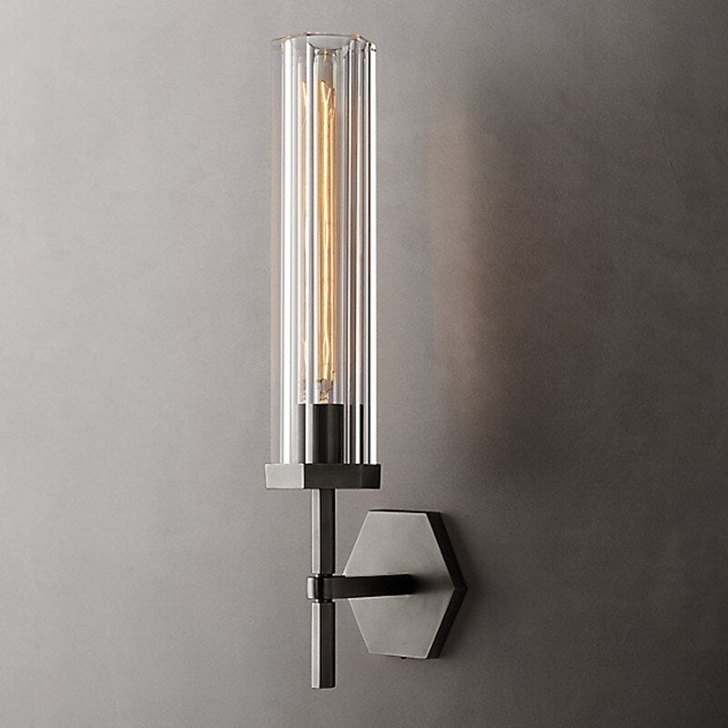 Easy installation wall sconce for living room – additional angle
