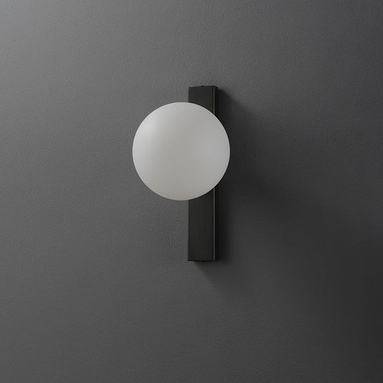 Circular Copper Wall Light for Bedroom and Hallway