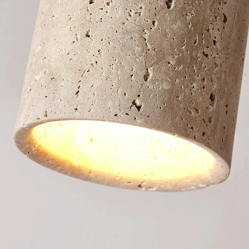 Stone Lamp Flush Mount LED Design