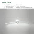 Led bathroom mirror wall light with easy installation design