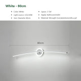 Led bathroom mirror wall light with easy installation design