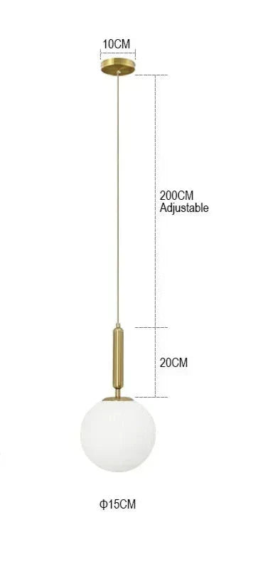 Modern Stone Pendant Light for Home Accent