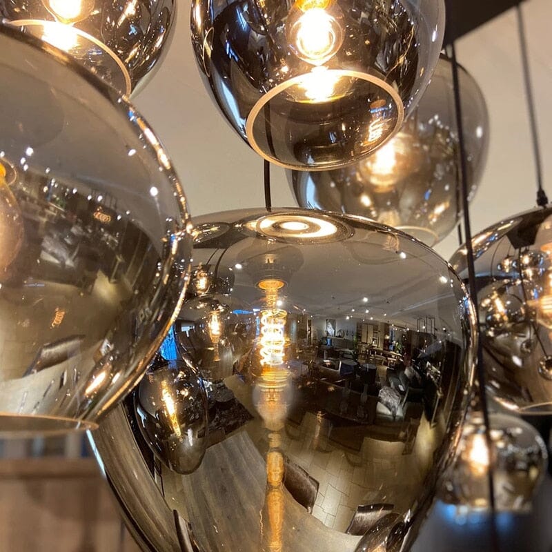 adjustable suspension height pendant light