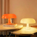 Compact table lamp with knob switch control