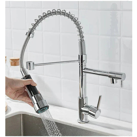 Kitchen Faucet Close Detail View