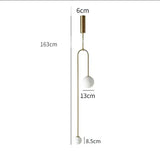 Metal pendant lamp ceiling mount detail