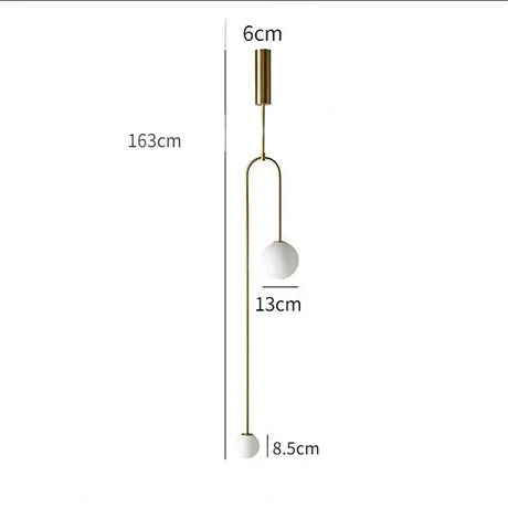 Metal pendant lamp ceiling mount detail