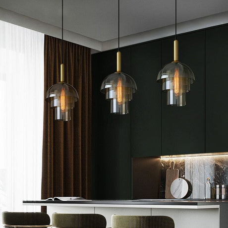 Warm inviting pendant light for classic decor