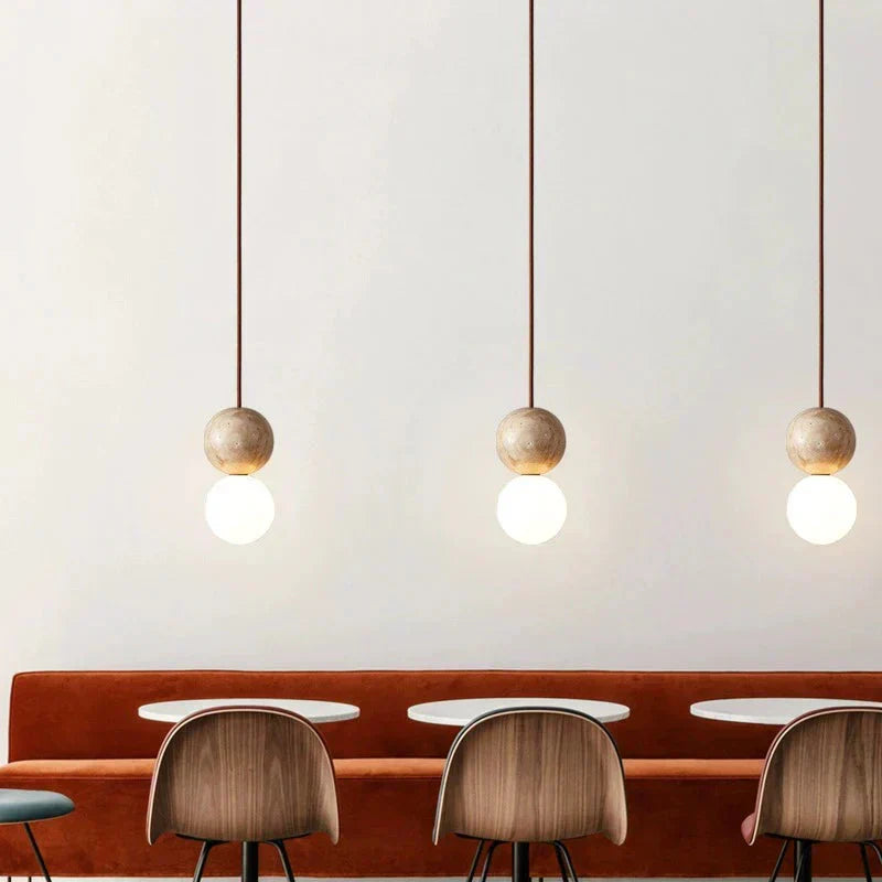 Warm Ambient LED Pendant Light for Living Room