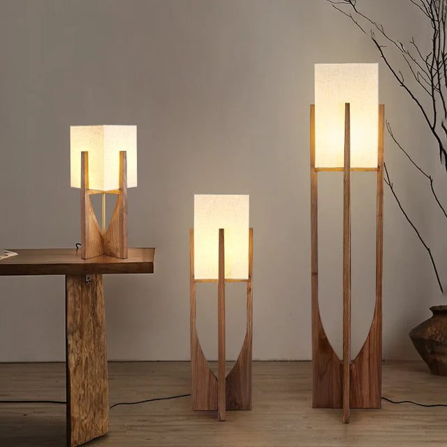 SylvaOak LED Wood Finish Pendant Light Single Bulb Design - OpalDwell
