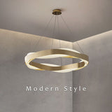 Three color dimming chandelier for accent decor