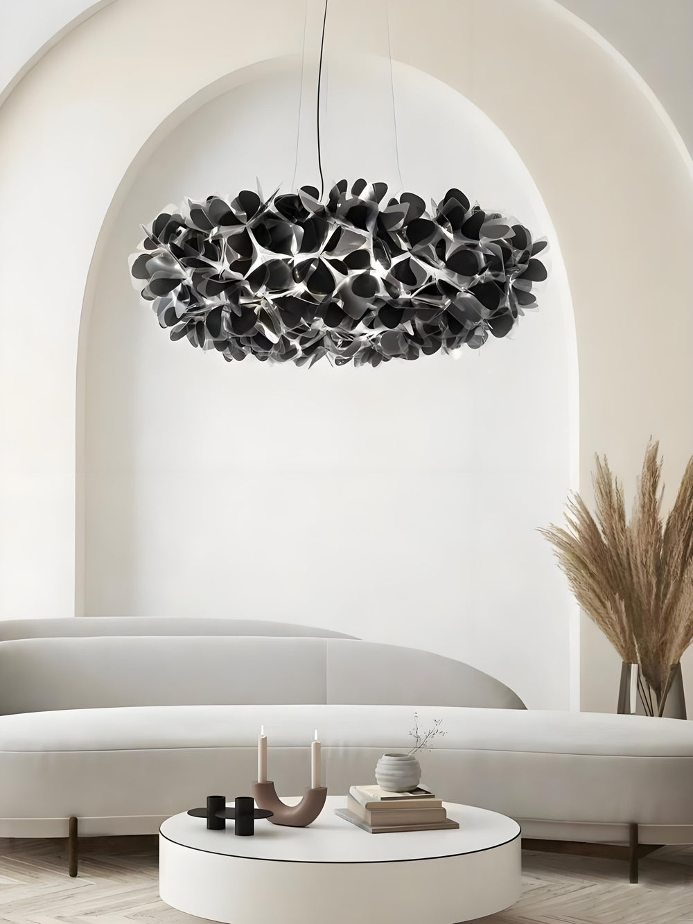 Modern Crystal Pendant Lamp for Living Room